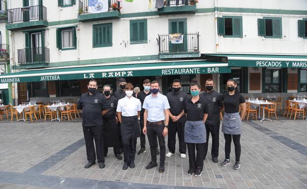 La Rampa, rapidez y cocina marinera