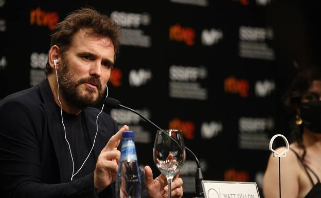 Matt Dillon: «Estoy muy contento de estar en Donostia con mi película, que espero que os guste»