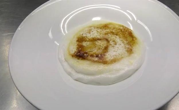 Receta de espuma de mamia de Mikel Gallo