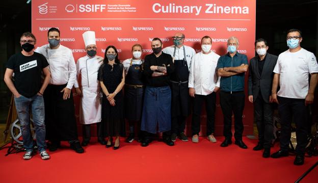 El Basque Culinary, con el Zinemaldia