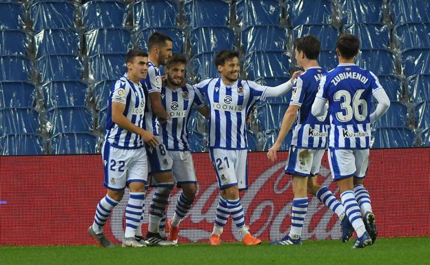 Vídeos: Goles y mejores jugadas del Real Sociedad - Getafe