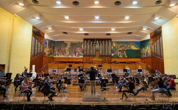 La OSE y Musikene forman una única orquesta para un concierto extraordinario