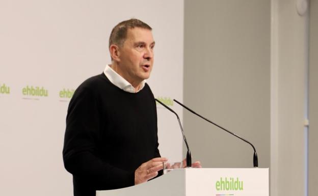 Otegi condiciona futuros acuerdos a que se activen otras «políticas transformadoras»