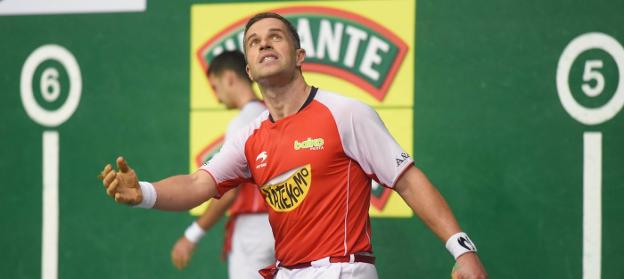 Aimar Olaizola, el inquilino de las finales del Parejas