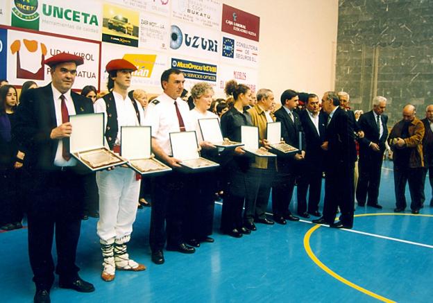 La Banda de Música de Elgoibar vuelve a actuar en Olaizaga 20 años después