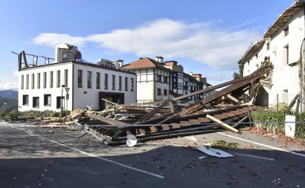 El temporal de viento deja más de 500 incidencias en Gipuzkoa