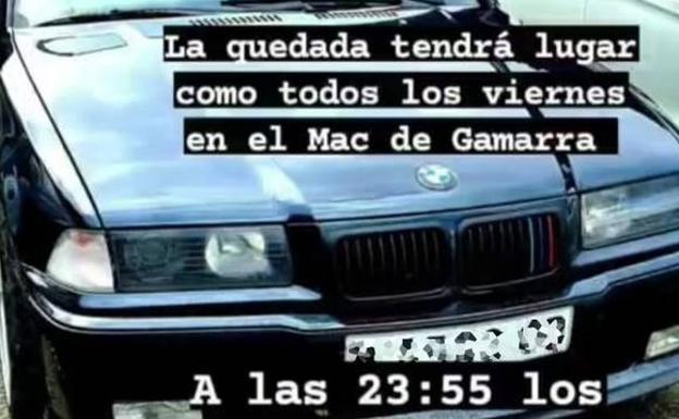 Un detenido tras una 'quedada' de 40 coches en Urbasa, varios de Gipuzkoa