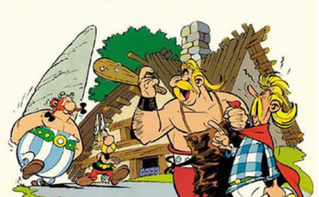 La nueva propuesta de Astérix y Obélix que tuvo lugar en 1967