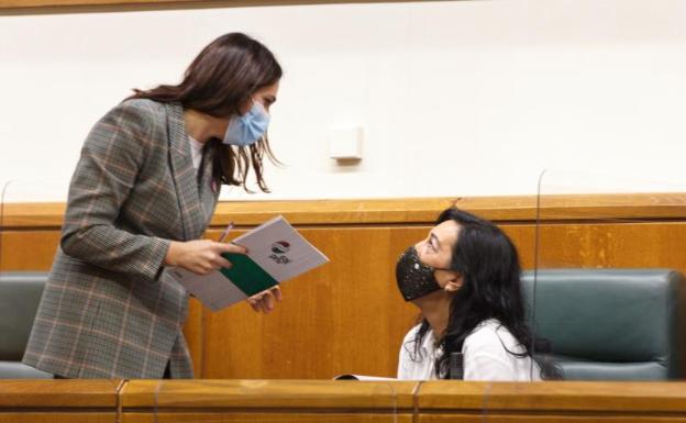 El Gobierno Vasco y la oposición acercan posturas sobre la gestión de la pandemia en el Parlamento Vasco