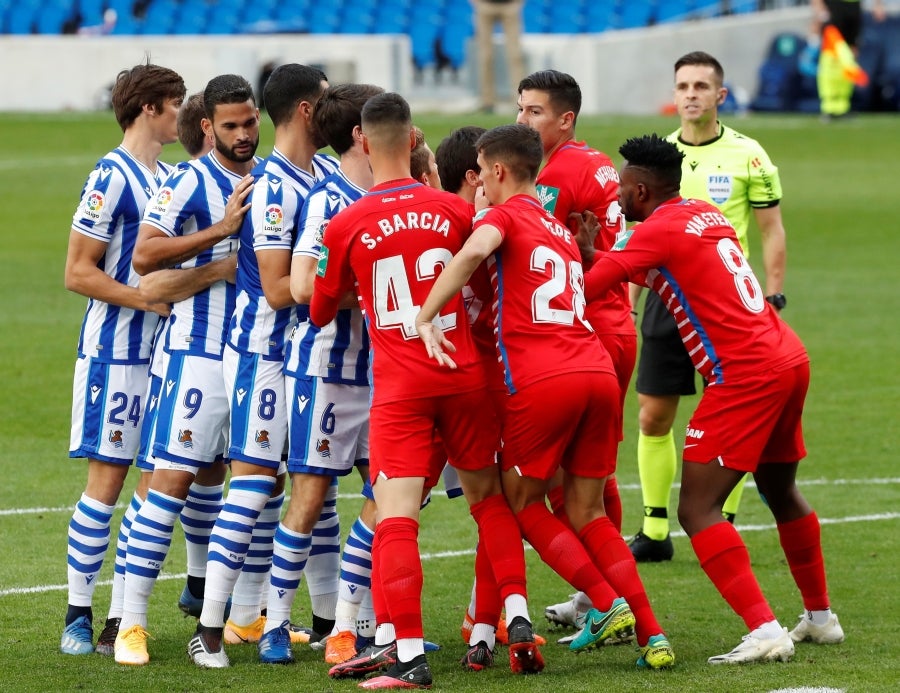 Real Sociedad-Granada, en imágenes
