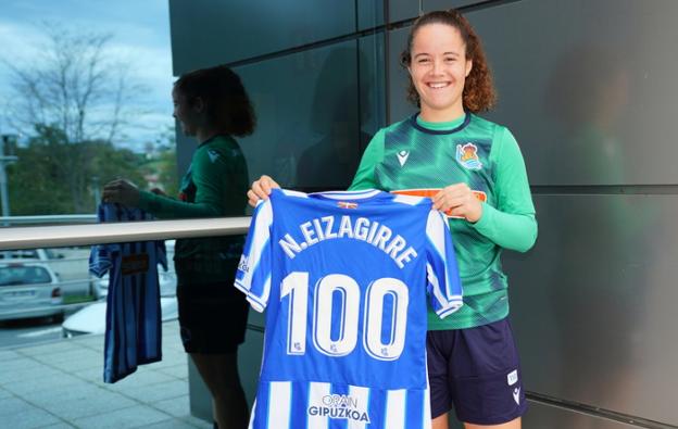 Nerea Eizagirre: «Pertsona eta jokalari hobea izatea da nire eguneroko helburua»