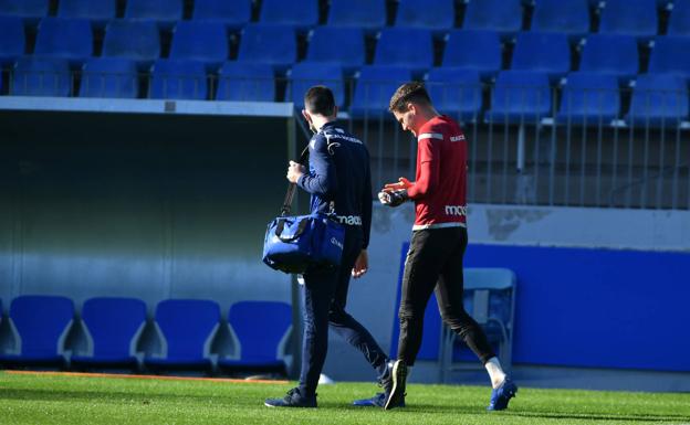 Susto de Remiro en una jornada de alegría y goles en Zubieta