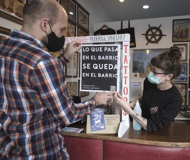 «Guerrilla cartelera» para poner de manifiesto la importancia de lo cercano