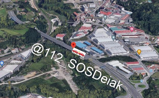 Cuatro personas heridas en dos accidentes en la A-15