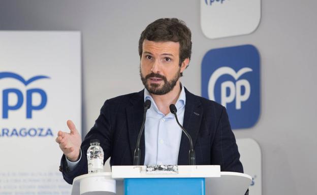 Casado lamenta que Sánchez haya pactado con Bildu cuando tenía «alternativa»