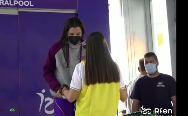 Maider Redin, bronce en 100 mariposa en el Campeonato de España de Natación