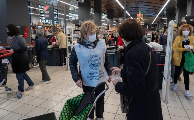 La gran recogida de alimentos a través de bonos finaliza con «buenas sensaciones»