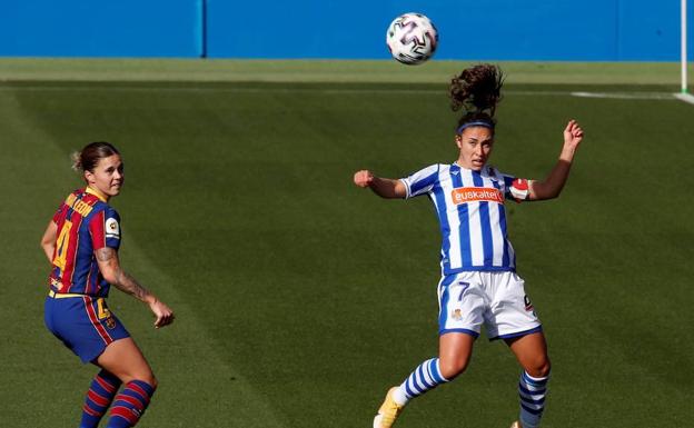Nahikari García y Nerea Eizagirre, hoy con la Selección