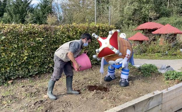 Hasta la cosecha con el compost de las pipas del Reale Arena es «buena y abundante»