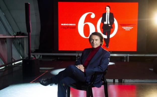Raphael celebra 60 años en la música con un nuevo disco