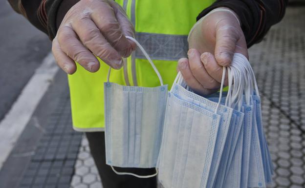 El Gobierno central distribuye 467.000 mascarillas más en Gipuzkoa