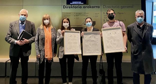 Musikene y el Orfeón Donostiarra premian a tres alumnos