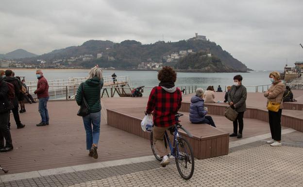 De un noviembre «muy cálido» al aviso amarillo por nieve en el interior de Euskadi