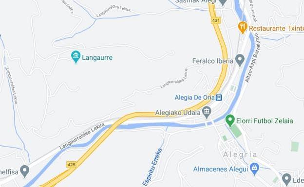 Reabren la N-1 en Alegia tras un accidente entre cinco vehículos