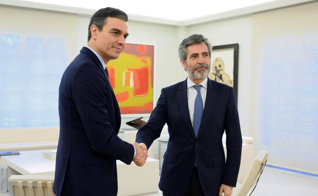 La propuesta de PSOE y Podemos para limitar las funciones del CGPJ retrasaría la presidencia del TSJPV