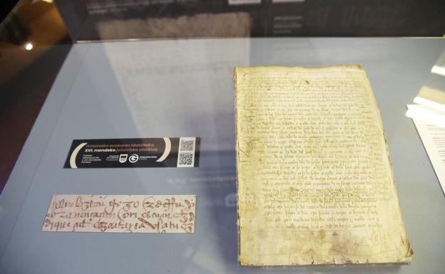 La primera poesía escrita en euskera estaba en el Archivo Histórico de Oñati