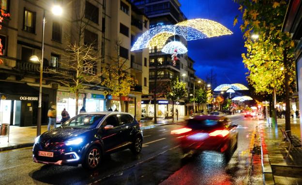 La Navidad alumbra Irun