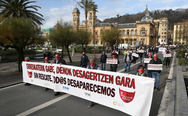 Los hosteleros se concentrarán ante la Diputación para reivindicar una reapertura «digna»