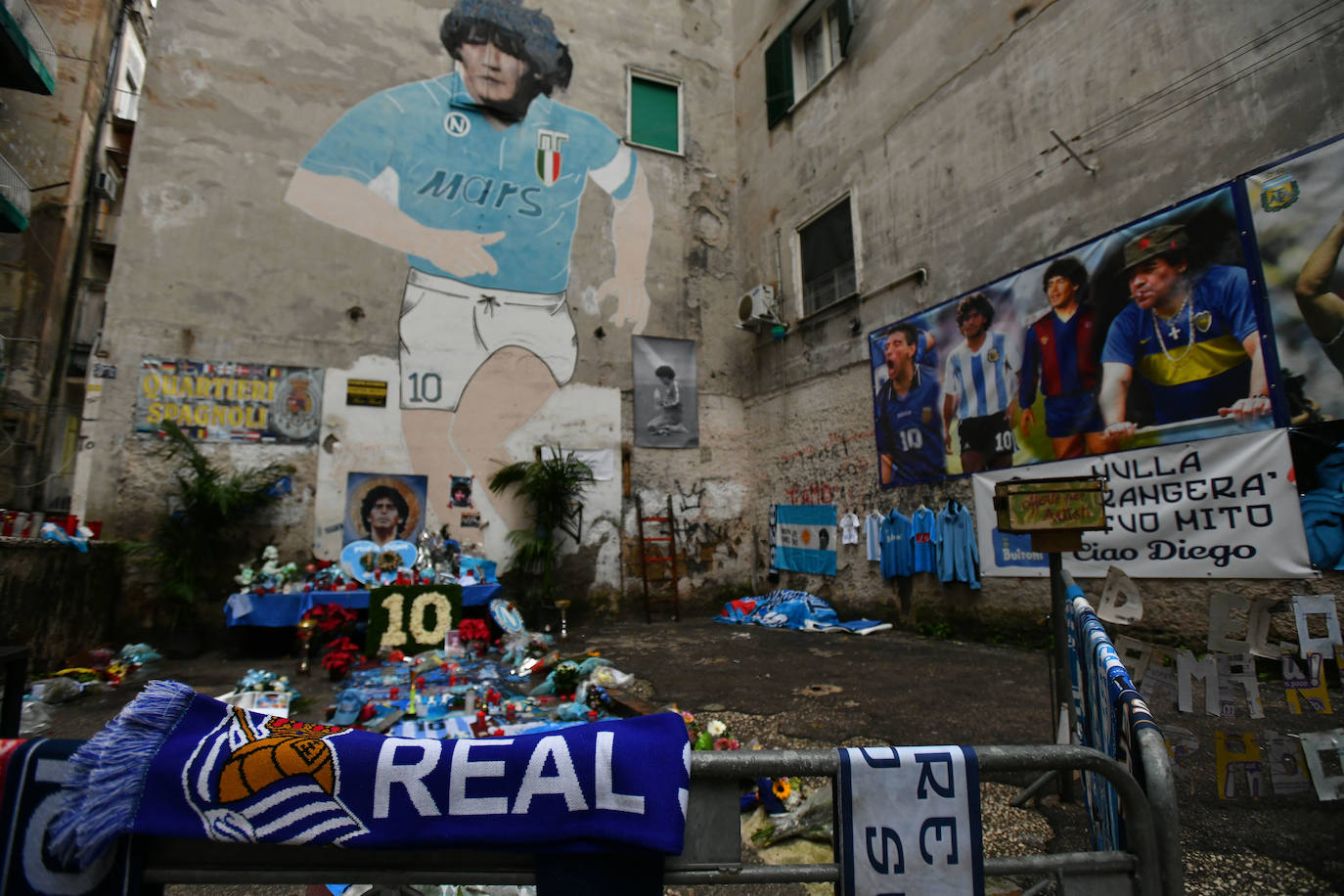 En la cuna de Maradona