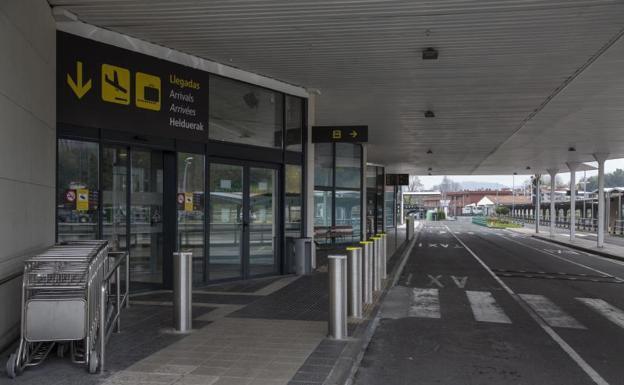 Noviembre amargo en el aeropuerto de Hondarribia