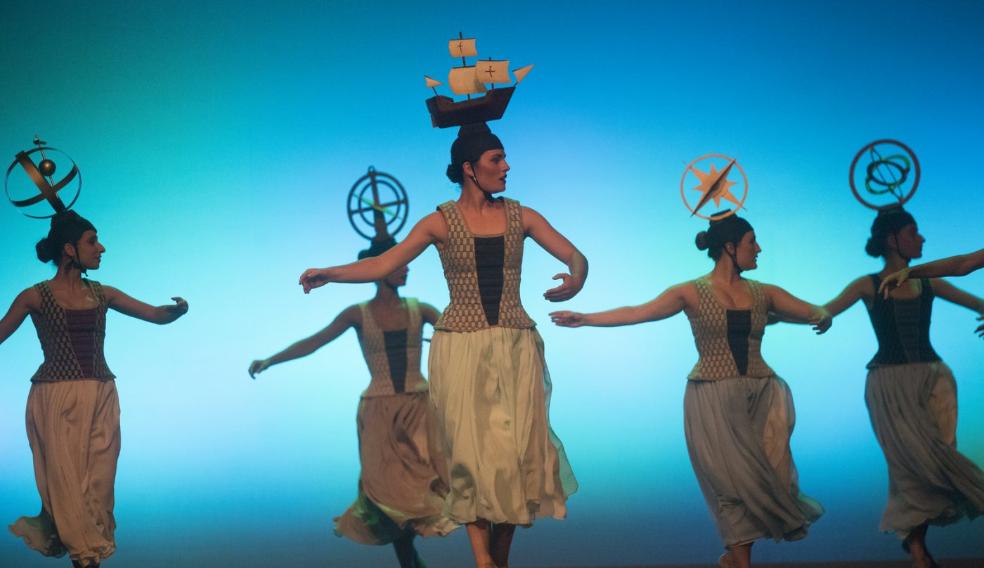 Kresala rinde homenaje a Elcano en Getaria