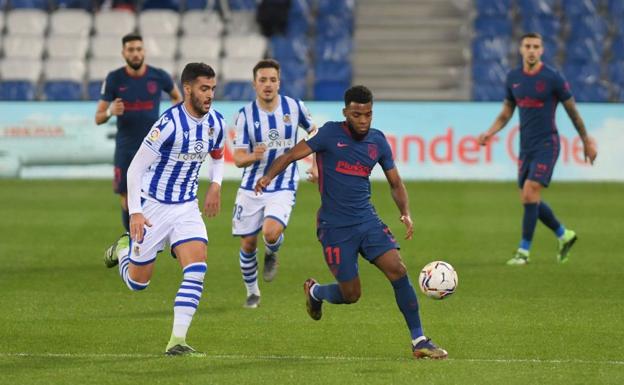 Real Sociedad - Atlético: La Real sociedad pide tiempo muerto