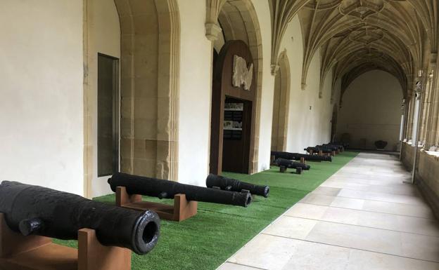 El Museo San Telmo expone diez cañones restaurados antes de llevarlos a Urgull