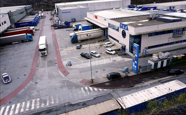 Hallan unos restos humanos en el polígono Lanbarren de Oiartzun