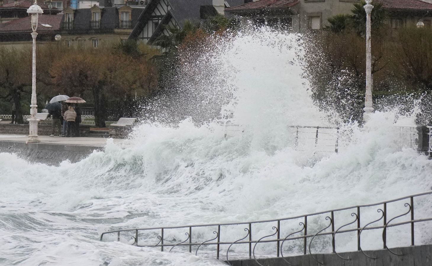 Olas en Donostia