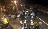 Accidente mortal con tres fallecidos, en una carretera de Madrid./EFE
