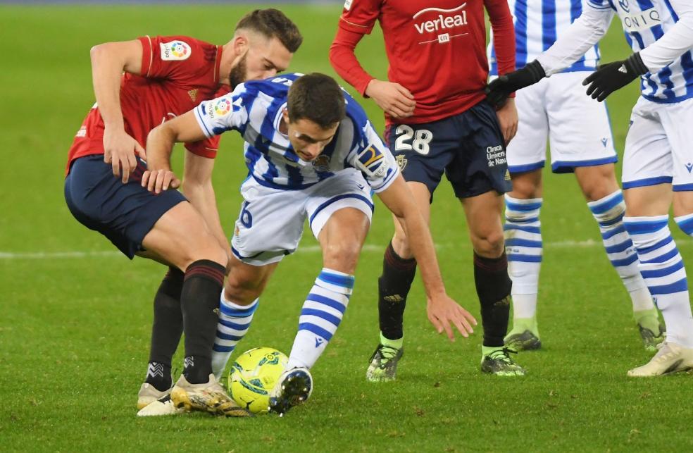 Atasco en el Reale Arena