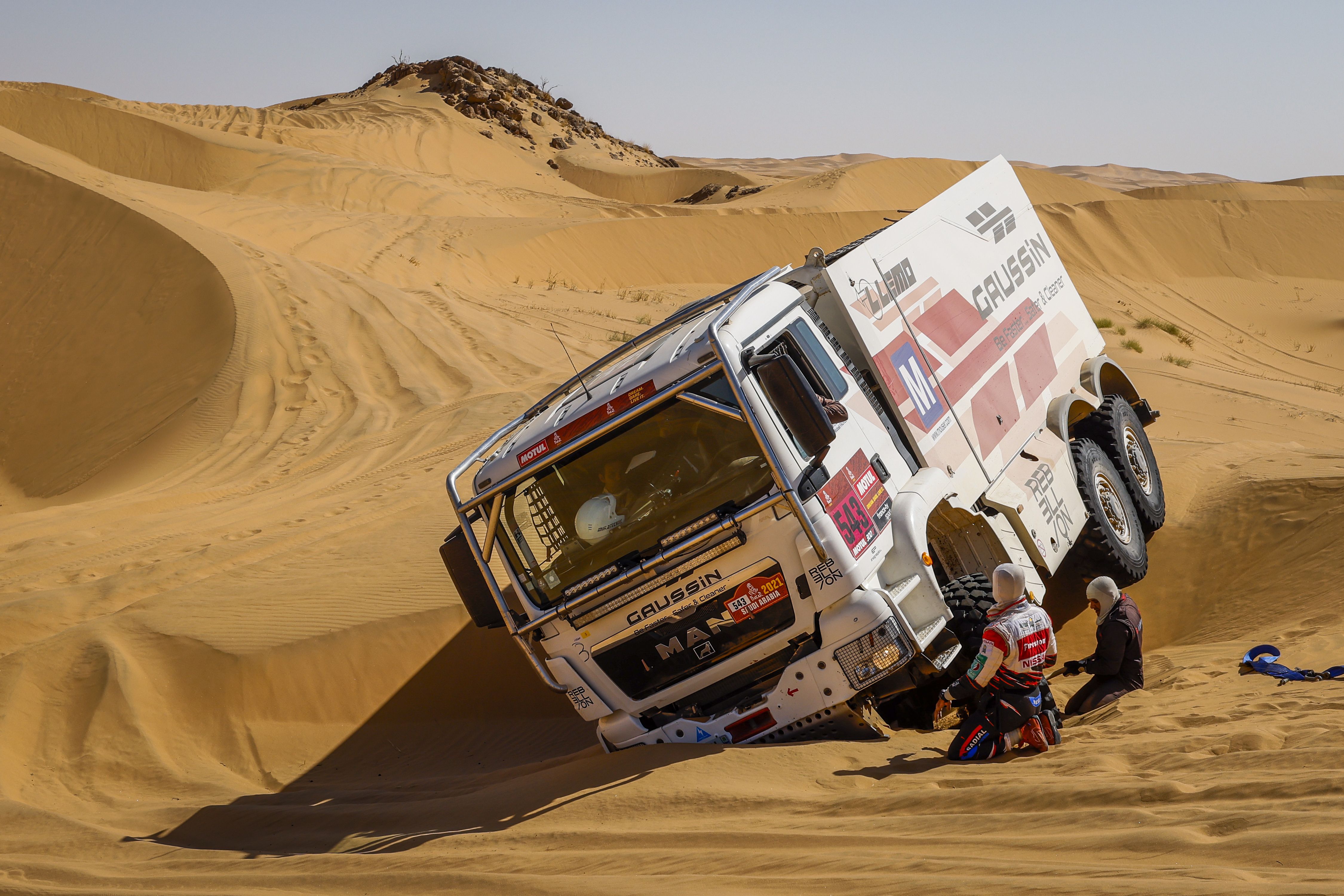 Las mejores imágenes de la tercera jornada del Dakar