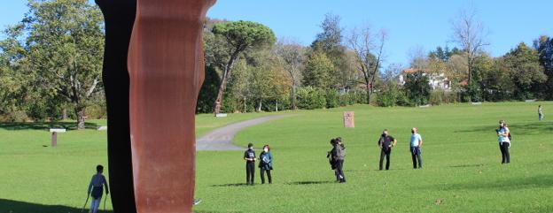 El privilegio de ser hernaniarra en Chillida Leku