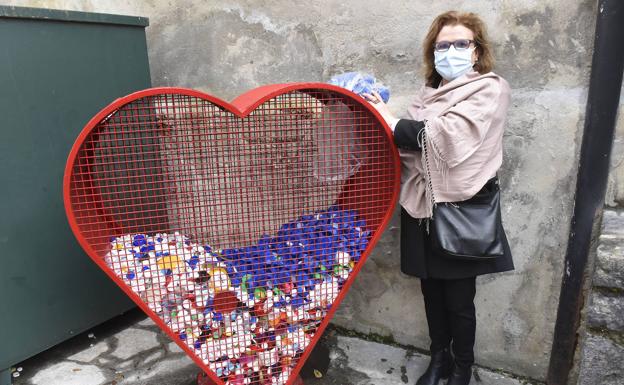 Un corazón solidario para ayudar a Alba