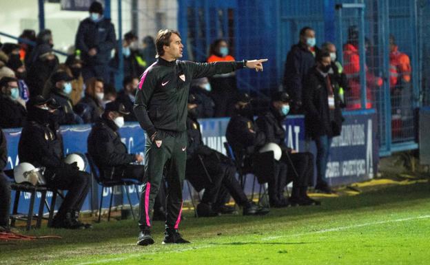 Lopetegui augura «un partido precioso» y alaba a Imanol