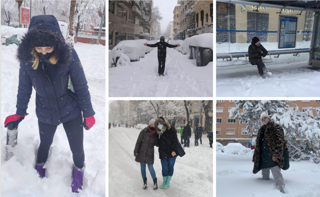 «Madrid parece una estación de esquí»