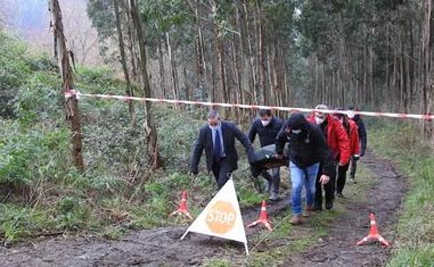 Los restos hallados en Leioa son de una persona mayor que recibió varios impactos por arma de fuego