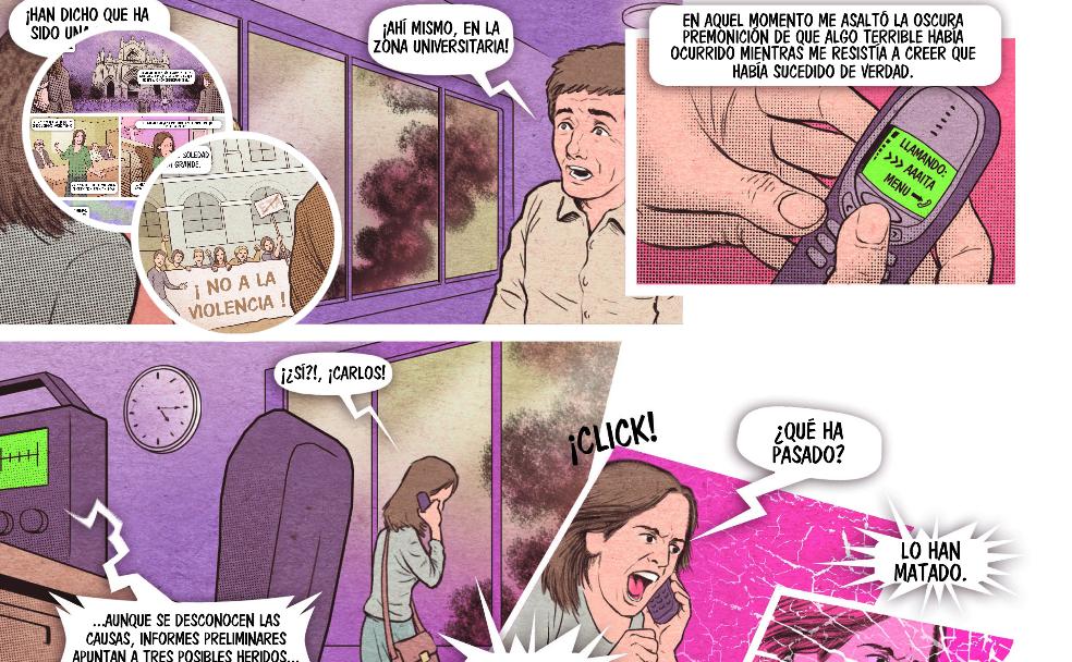 Un cómic para educar sobre «el sinsentido» del terrorismo