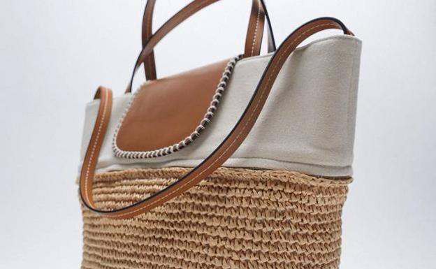 Zara pone a la venta su primer bolso convertible en carrito de la compra