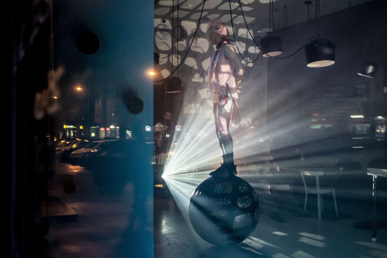El circo a través de un escaparate